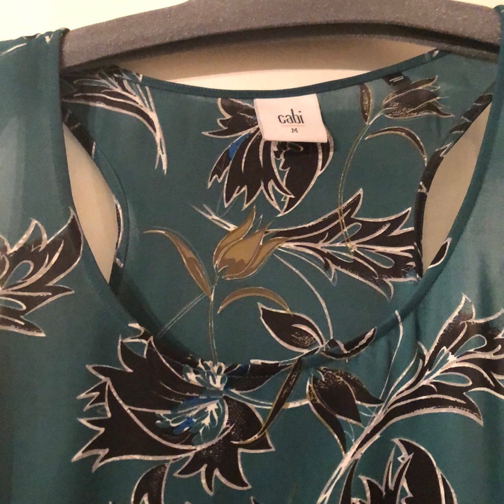 Cabi racer back cami. EUC